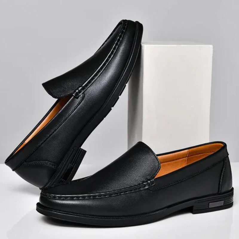 Italienische Slipper aus echtem Leder – Emilio 4