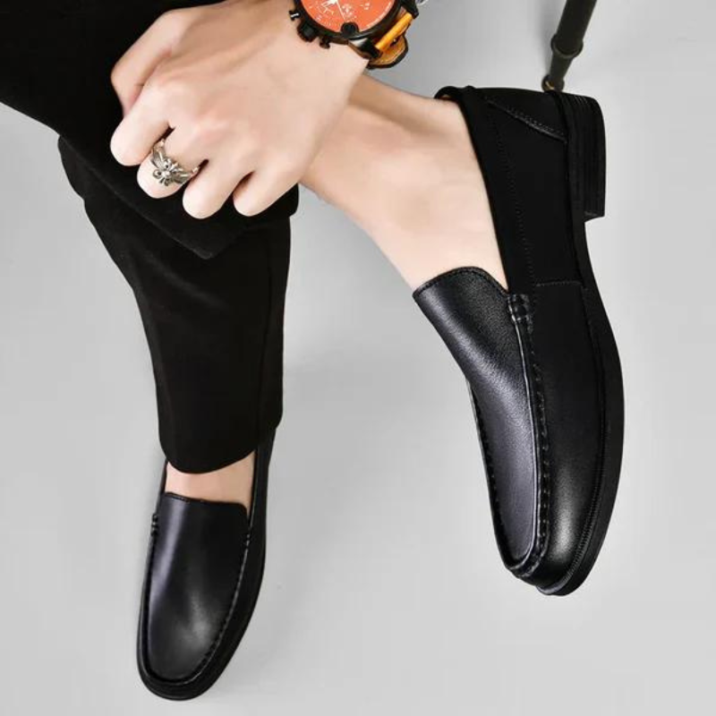 Italienische Slipper aus echtem Leder – Emilio 7