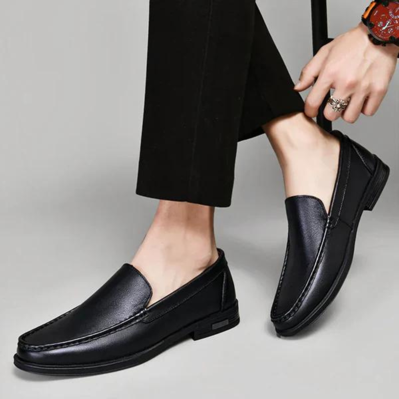 Italienische Slipper aus echtem Leder – Emilio 8