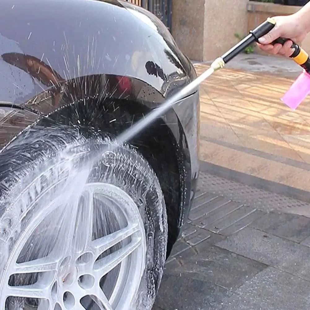 JETSPRAY WASSERPISTOLE – Hochdruckreinigungsdüse für Garten, Auto und Außenflächen mit einstellbarem Wasserstrahl und ergonomischem Griff 3