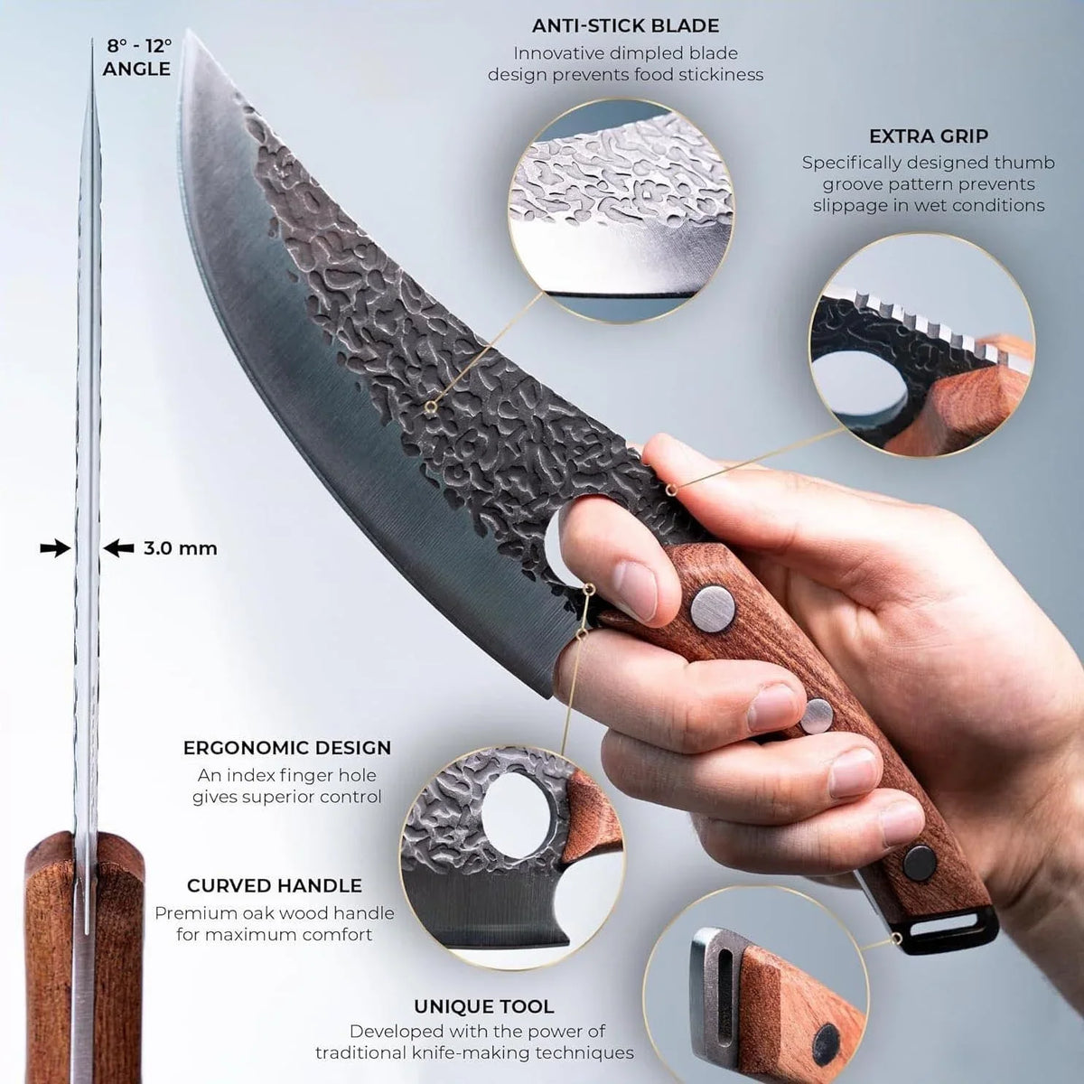 Küchenmesser im japanischen Stil
