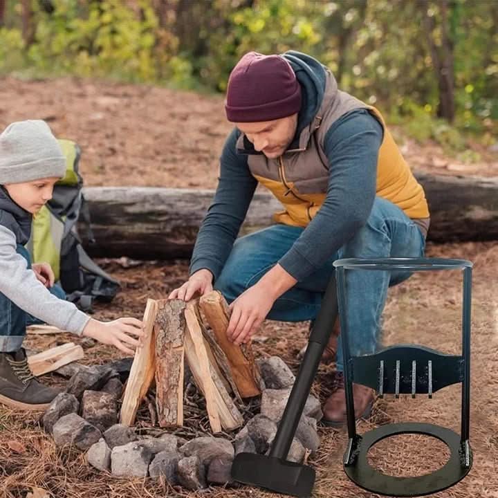 KINDLECUT – Sicherer Holzspalter für müheloses Brennholzspalten 1