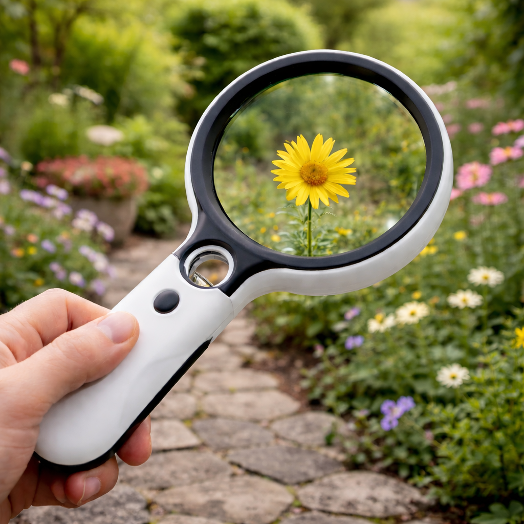 KLARBLICK – 45-fache LED-Handlupe für präzises Sehen 0