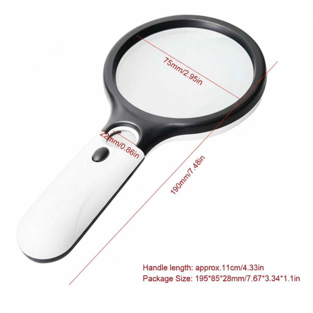 KLARBLICK – 45-fache LED-Handlupe für präzises Sehen 3