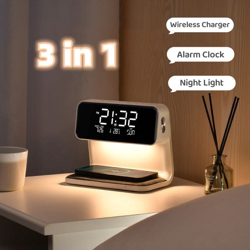 KLARBLICK – Clear LCD Alarm Clock with Dimmer Function 7