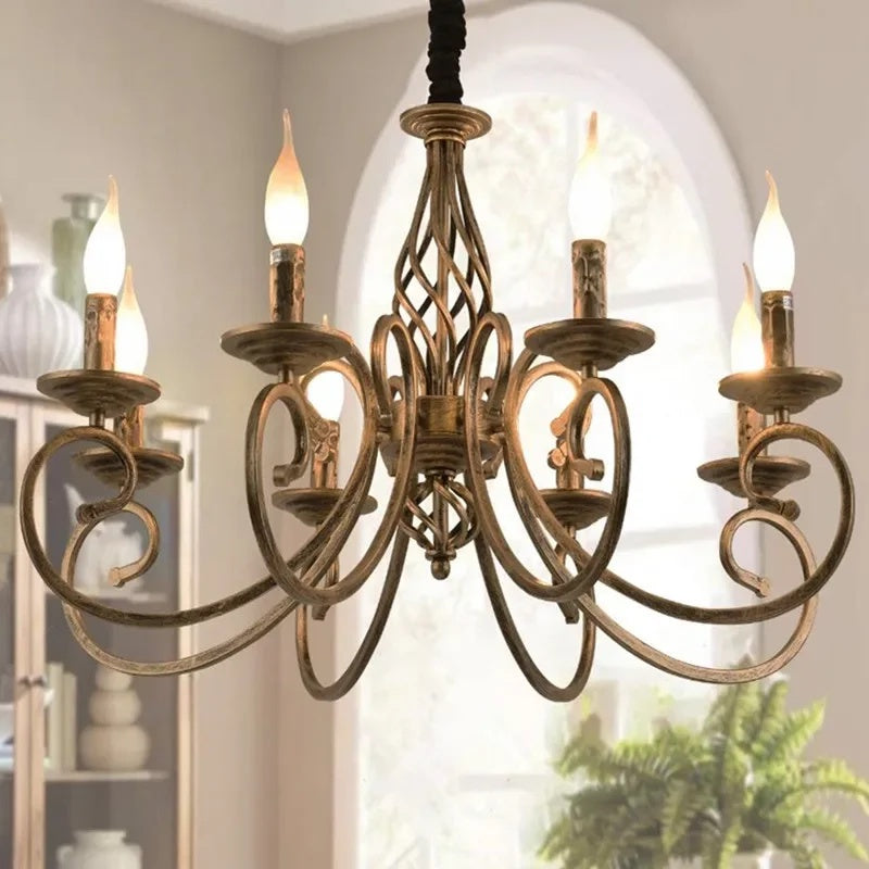Kaarsstijl Kroonluchter Plafondlamp 0