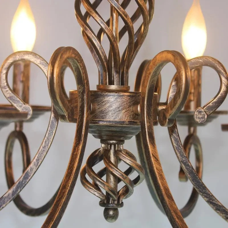 Kaarsstijl Kroonluchter Plafondlamp 2