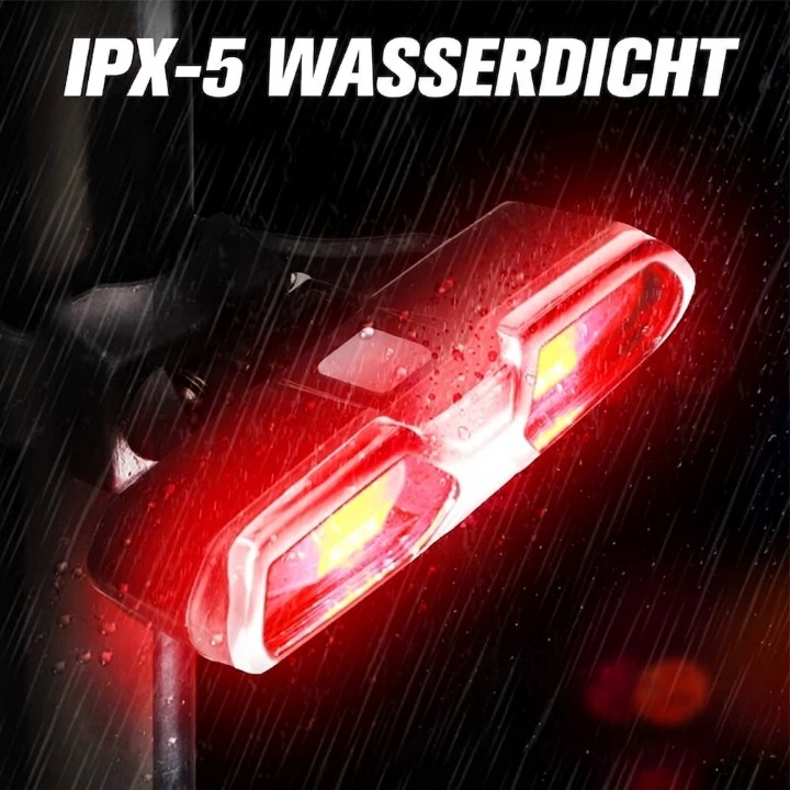 Kabelloser LED-Fahrrad-Blinker mit Fernbedienung und wasserdichtem Design 1