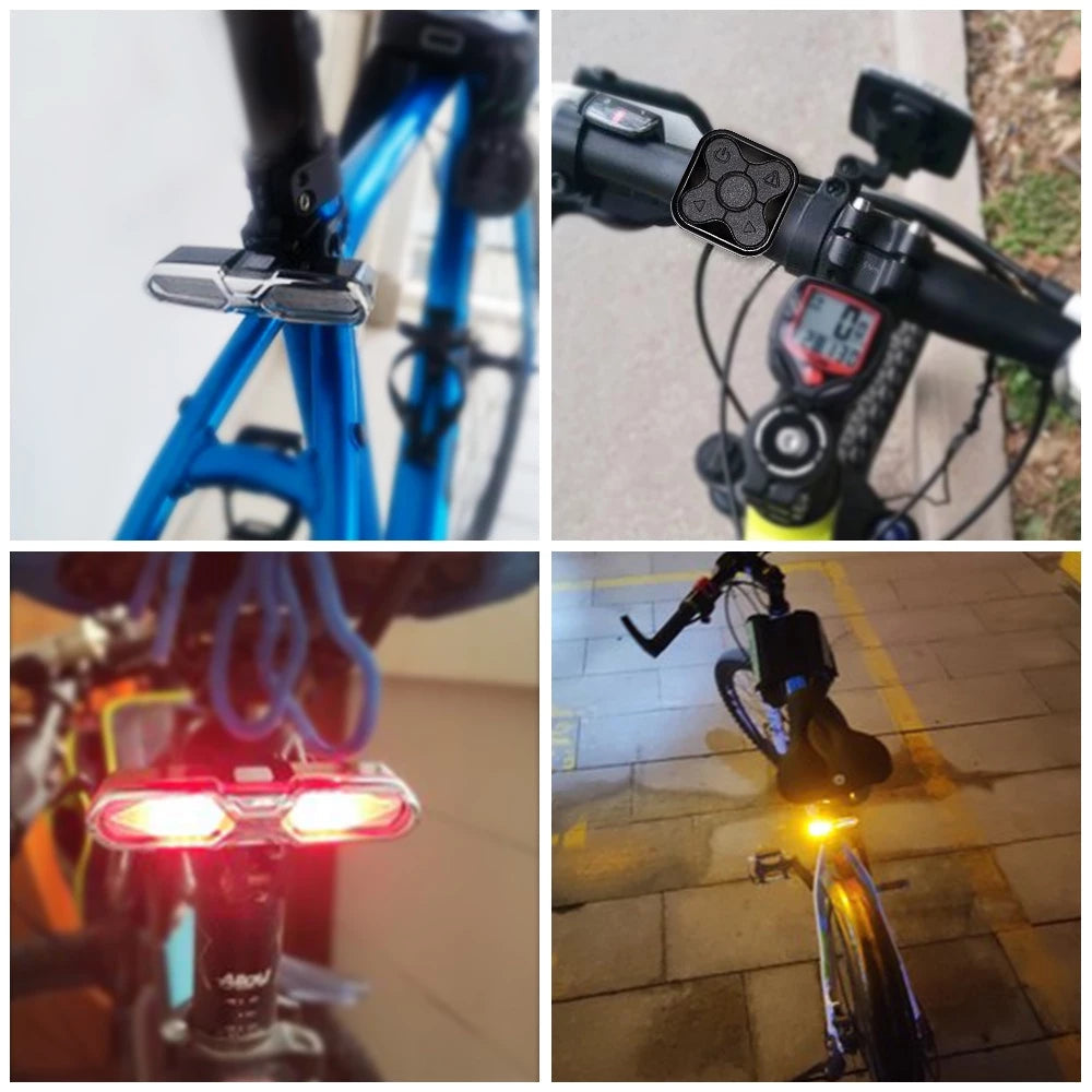 Kabelloser LED-Fahrrad-Blinker mit Fernbedienung und wasserdichtem Design 3