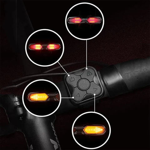Kabelloser LED-Fahrrad-Blinker mit Fernbedienung und wasserdichtem Design 6