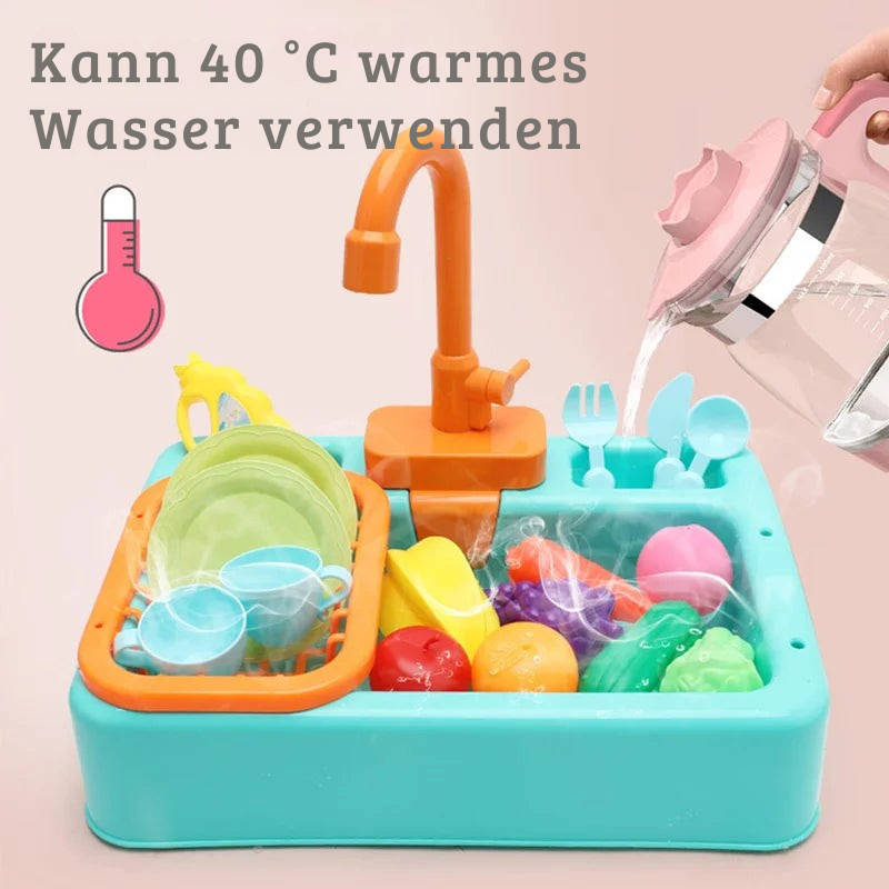 MiniWash Pro – realistisk legetøjsopvaskemaskine til små køkkenhelte