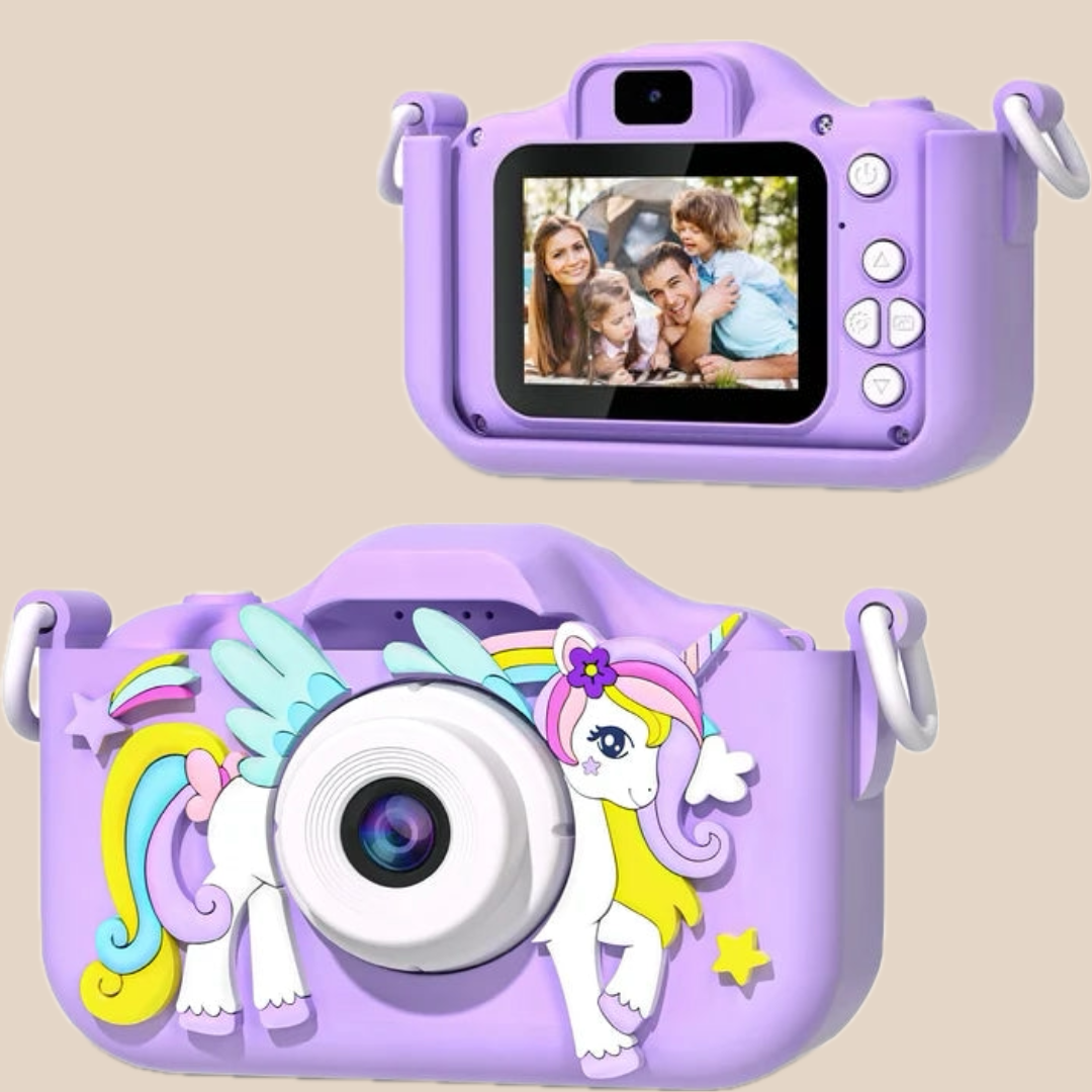Kindercamera Unicorn – Fotocamera met Video & 32GB SD-kaart 1