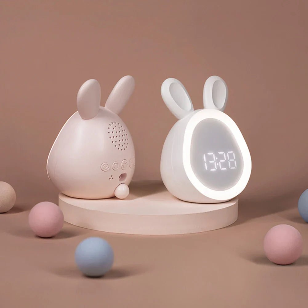 Kinderwecker in Kaninchenform mit LED Nachtlicht - BunniGlow 4
