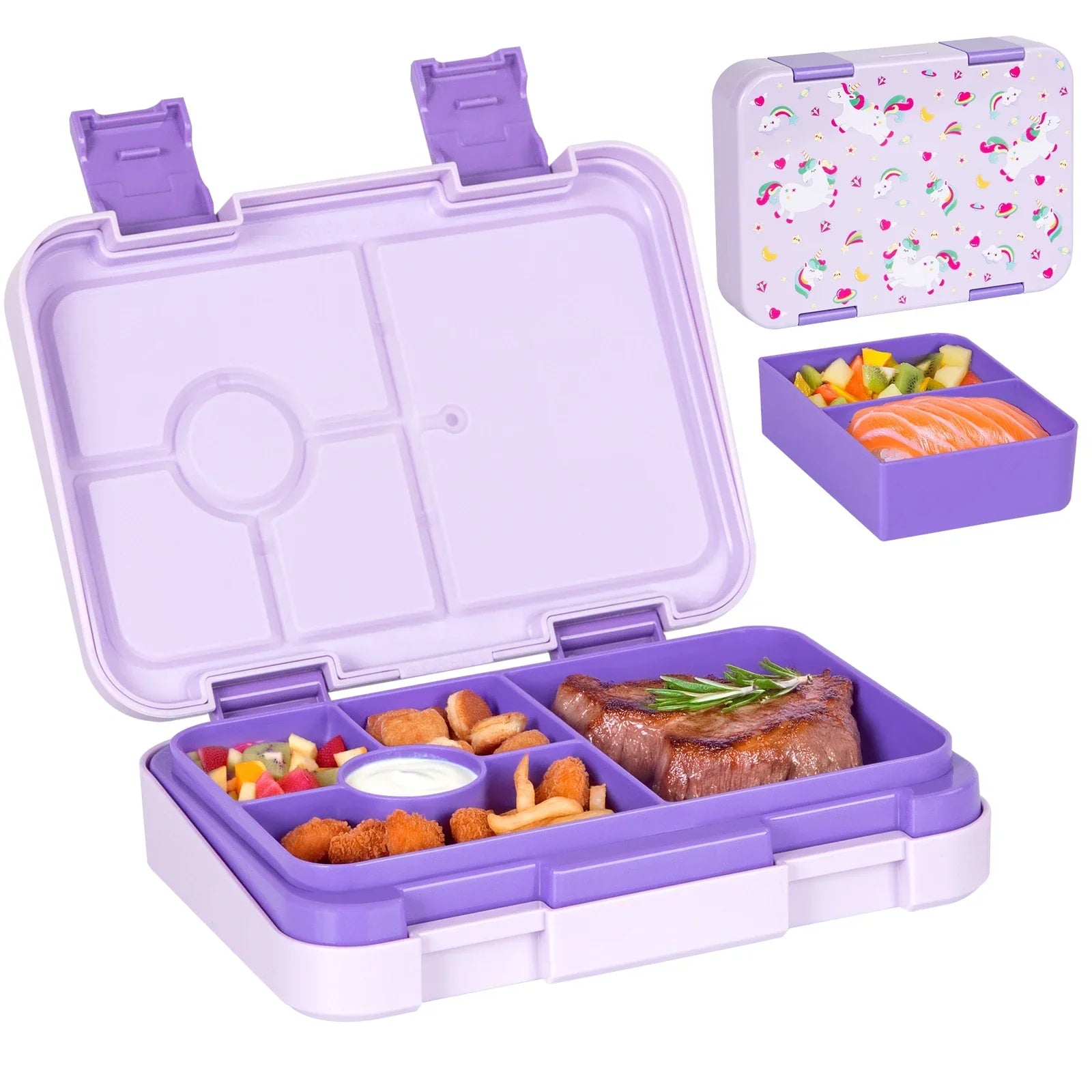 Bento-Lunchbox – Auslaufsicher, Mikrowellengeeignet & BPA-Frei