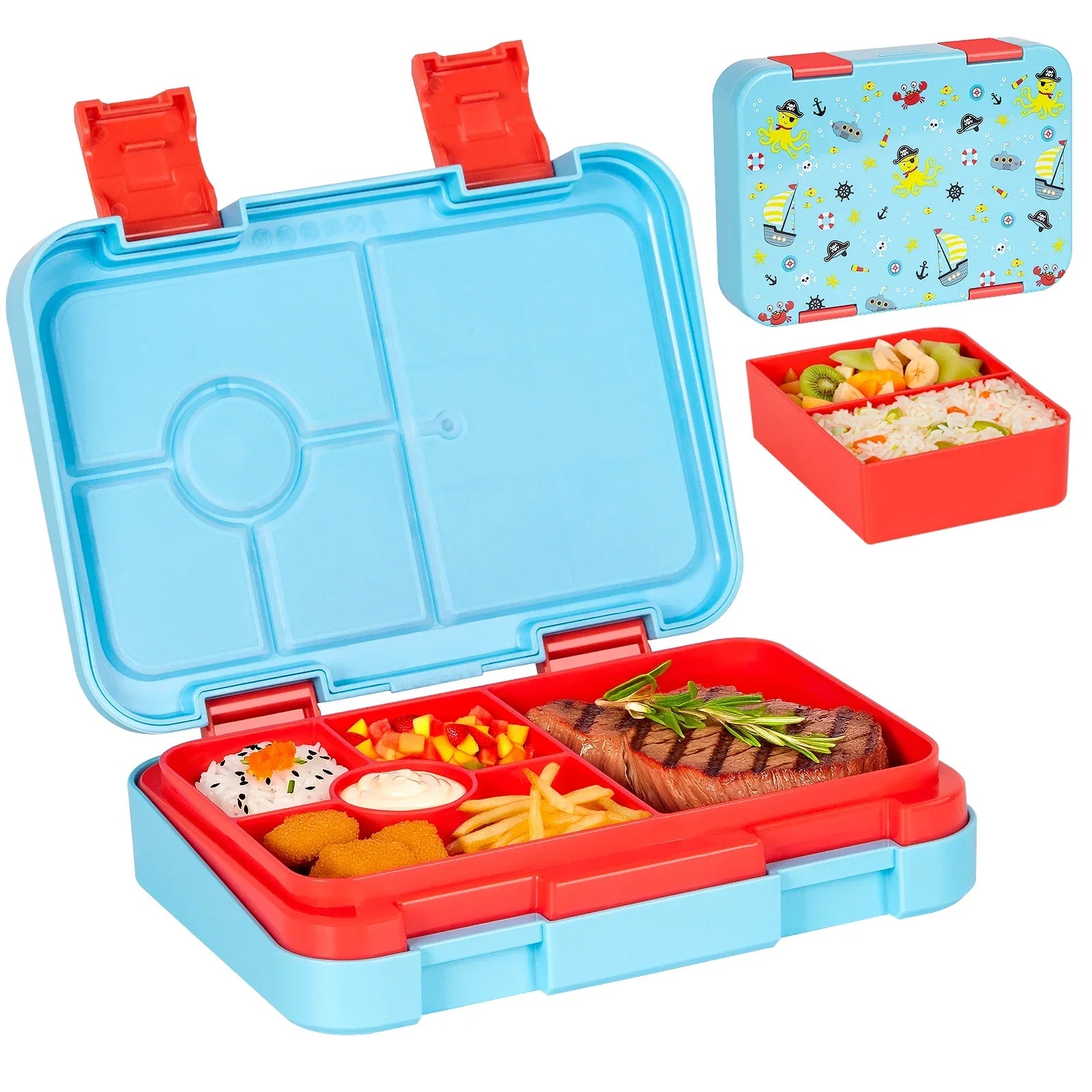 Bento-Lunchbox – Auslaufsicher, Mikrowellengeeignet & BPA-Frei