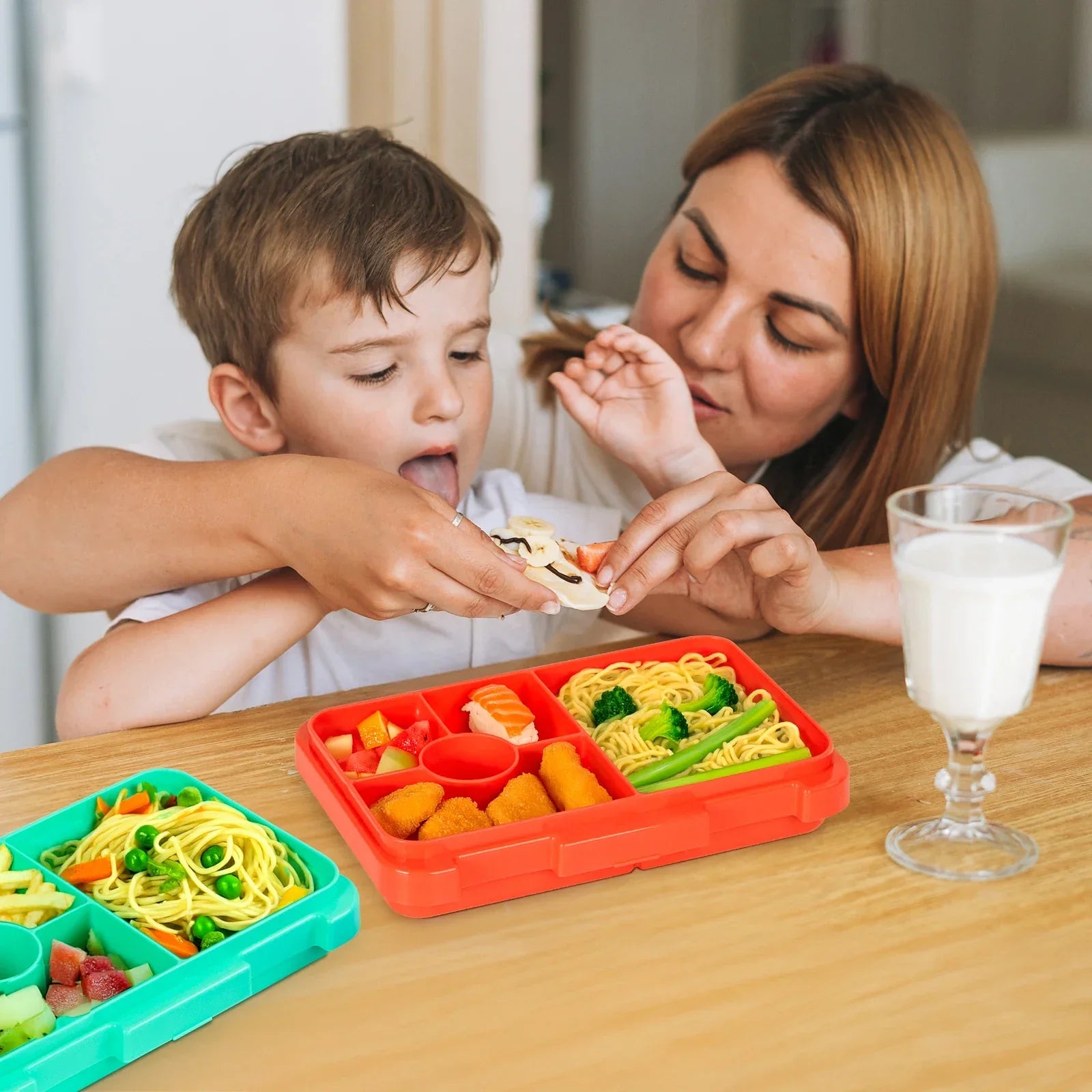 Bento-Lunchbox – Auslaufsicher, Mikrowellengeeignet & BPA-Frei