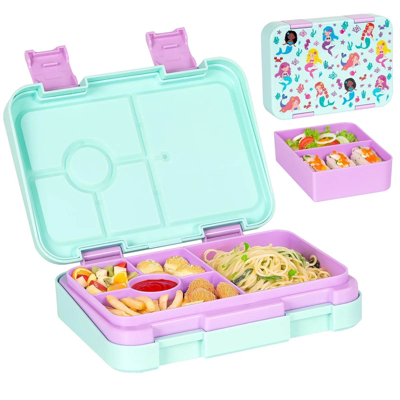 Bento-Lunchbox – Auslaufsicher, Mikrowellengeeignet & BPA-Frei