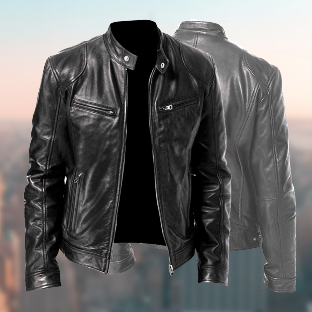 Einzigartige Lederjacke Peet – Stilvolles Design für jeden Anlass