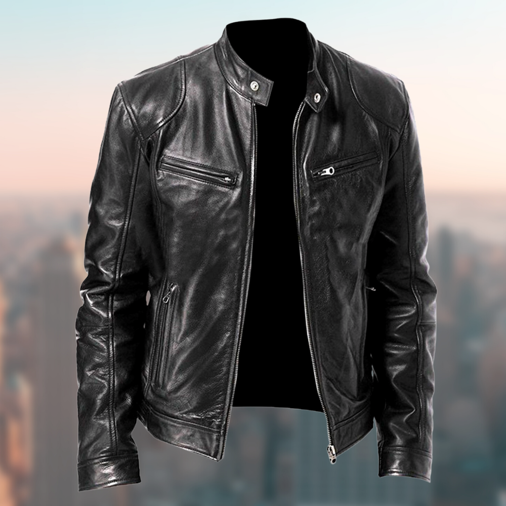 Einzigartige Lederjacke Peet – Stilvolles Design für jeden Anlass
