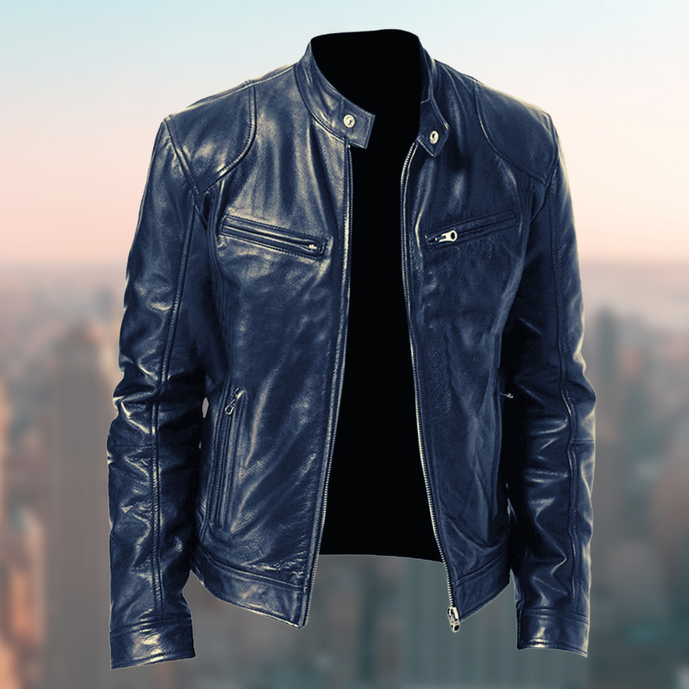 Einzigartige Lederjacke Peet – Stilvolles Design für jeden Anlass
