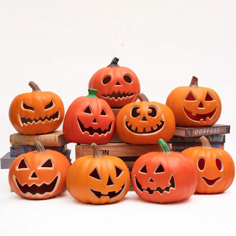 PumpkinGlow – LED dýňová lampa vodotěsná pro venkovní Halloween dekoraci