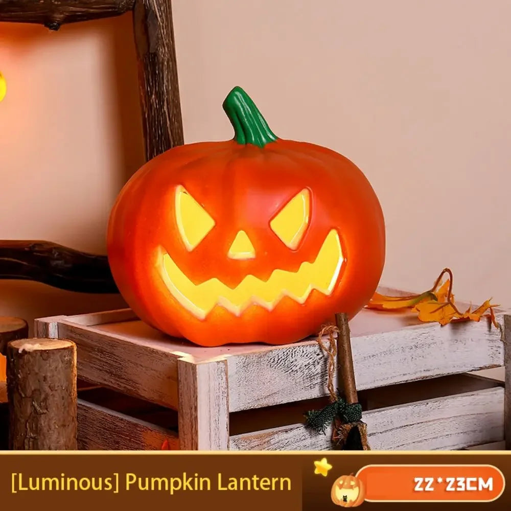PumpkinGlow – LED dýňová lampa vodotěsná pro venkovní Halloween dekoraci