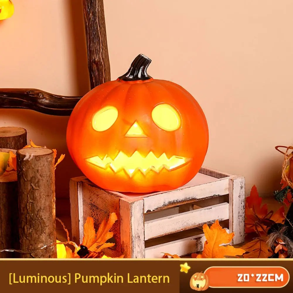 PumpkinGlow – LED dýňová lampa vodotěsná pro venkovní Halloween dekoraci