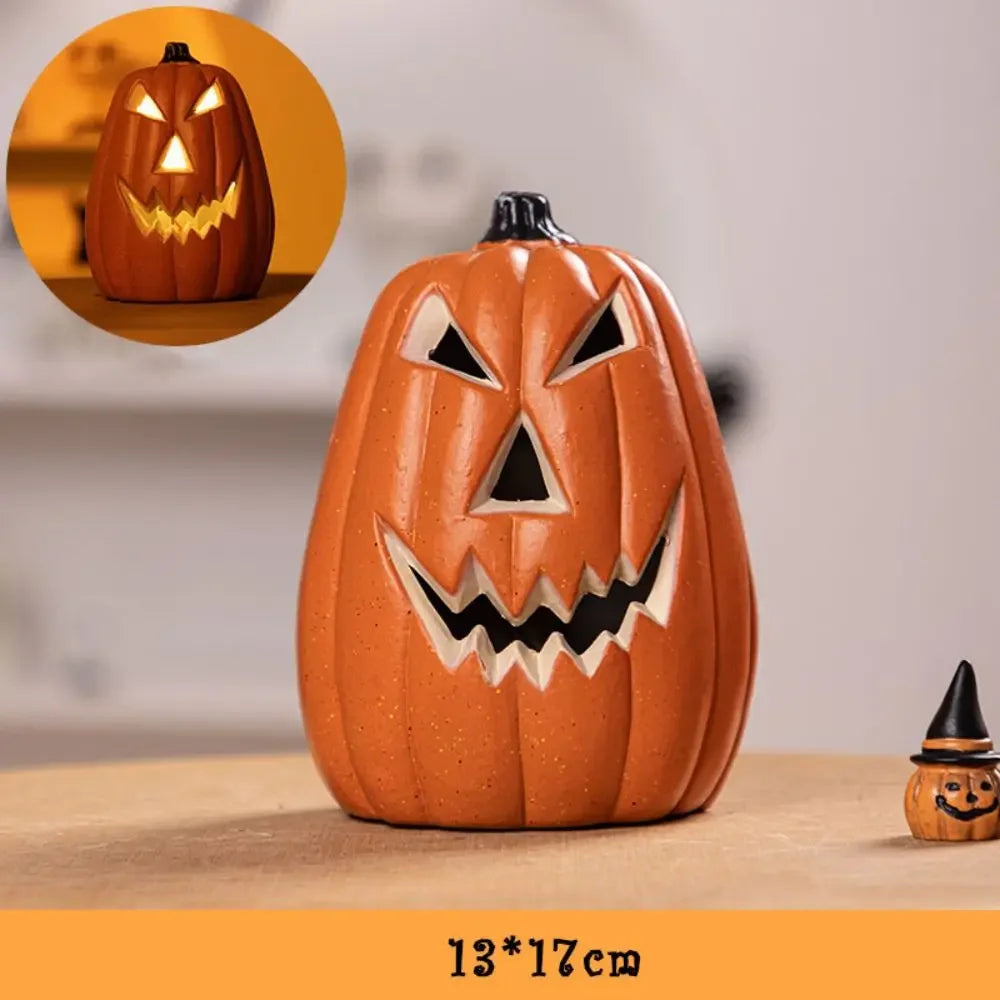 PumpkinGlow – LED dýňová lampa vodotěsná pro venkovní Halloween dekoraci
