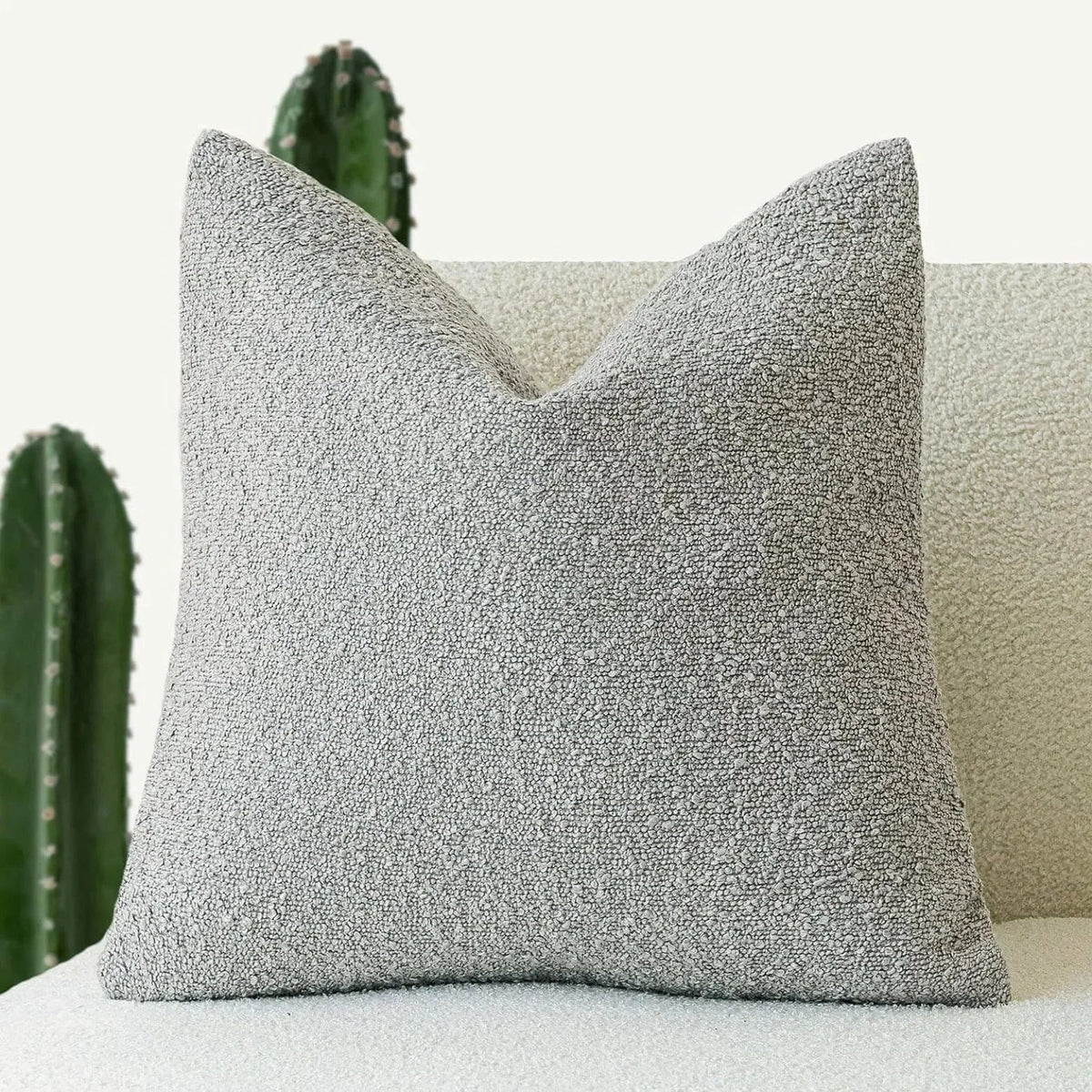 Bouclé-Kissenbezug 45 x 45 cm