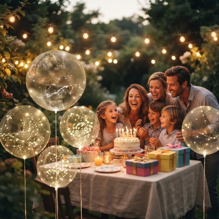 LED-Ballon-Set (10 Stück) – Warmes Licht ohne Steckdose für jeden Anlass 4