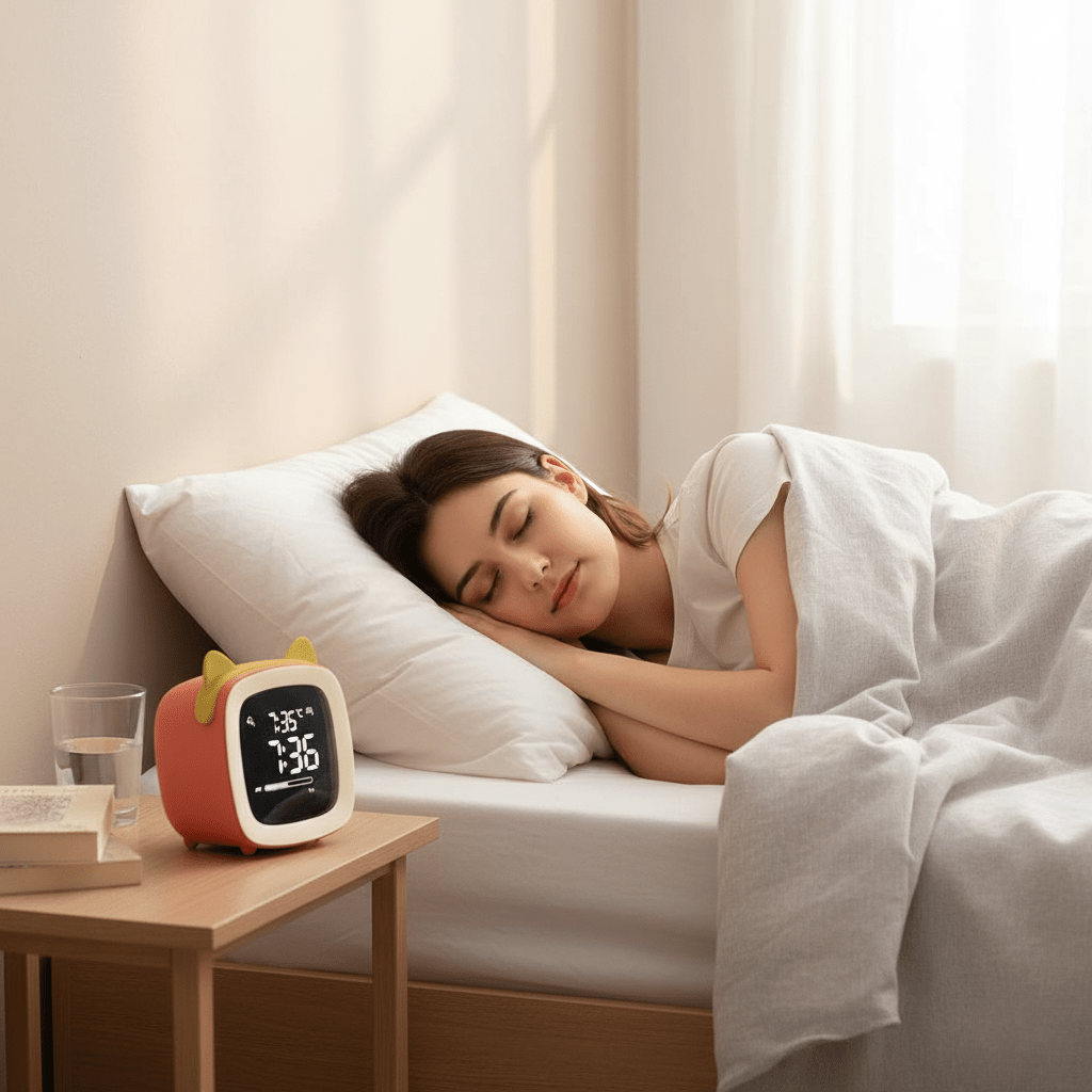 LED-Hasenlicht – Kinderwecker und sanftes Nachtlicht 1
