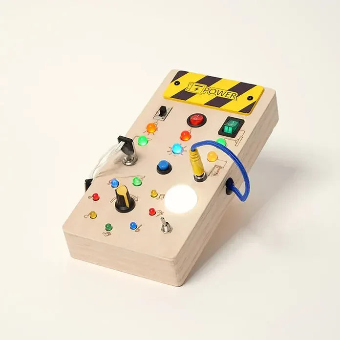 LED Busy Switch Board for Toddlers 0