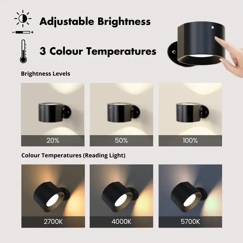 LED Rechargeable Wall Light/Sconce 4