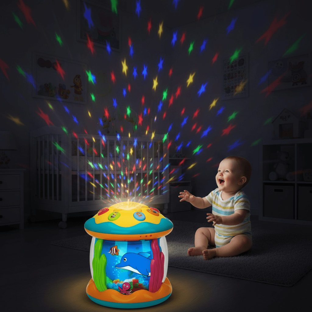 LUMIBEATS – Magische Babytrommel mit Licht und Sound 0