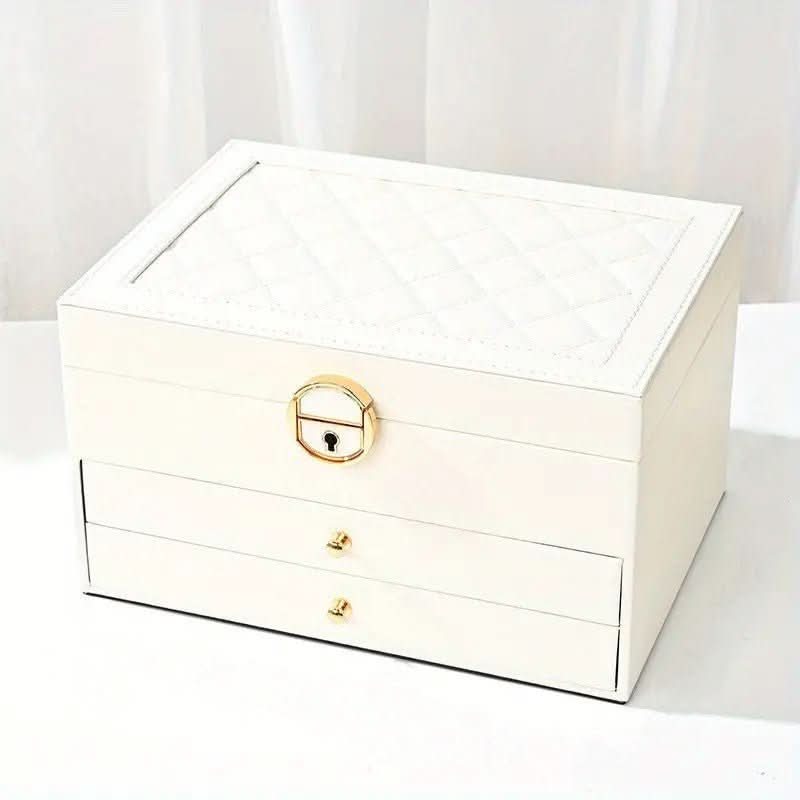 LUXE JEWEL – Elegante Schmuckschatulle aus Leder zur stilvollen Aufbewahrung 4