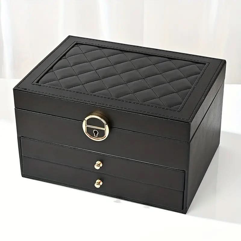 LUXE JEWEL – Elegante Schmuckschatulle aus Leder zur stilvollen Aufbewahrung 5