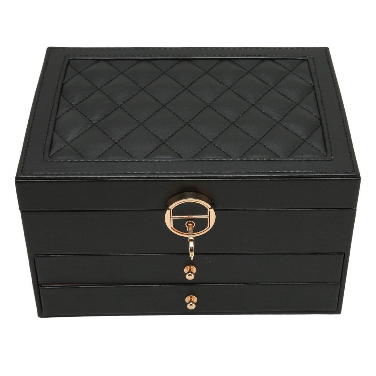 LUXE JEWEL – Elegante Schmuckschatulle aus Leder zur stilvollen Aufbewahrung 8