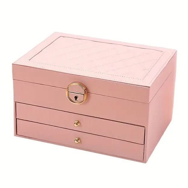 LUXE JEWEL – Elegante Schmuckschatulle aus Leder zur stilvollen Aufbewahrung 9