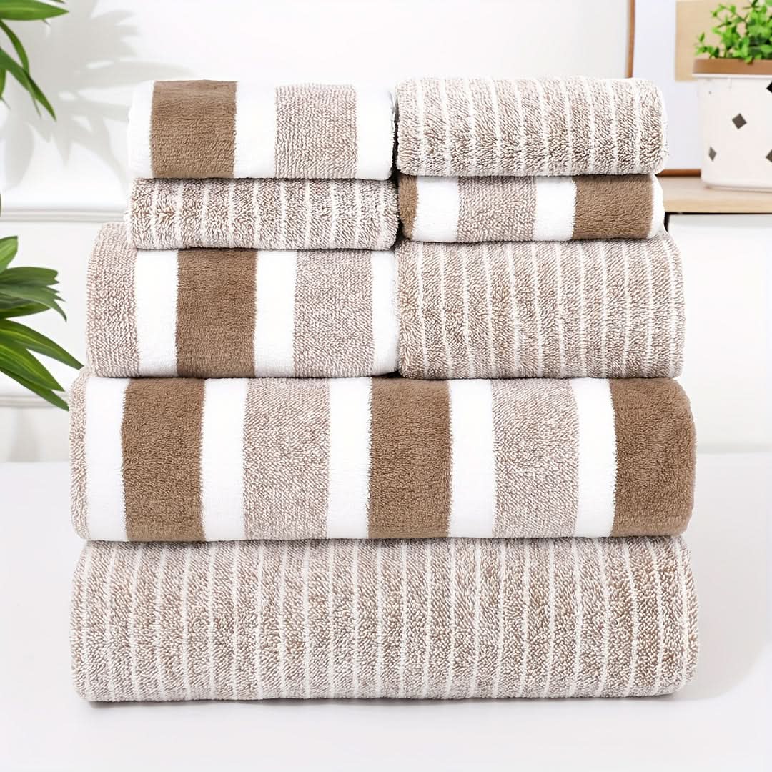 LUXUSKORALLE – Ultraweiches und saugfähiges Badetuch-Set 1
