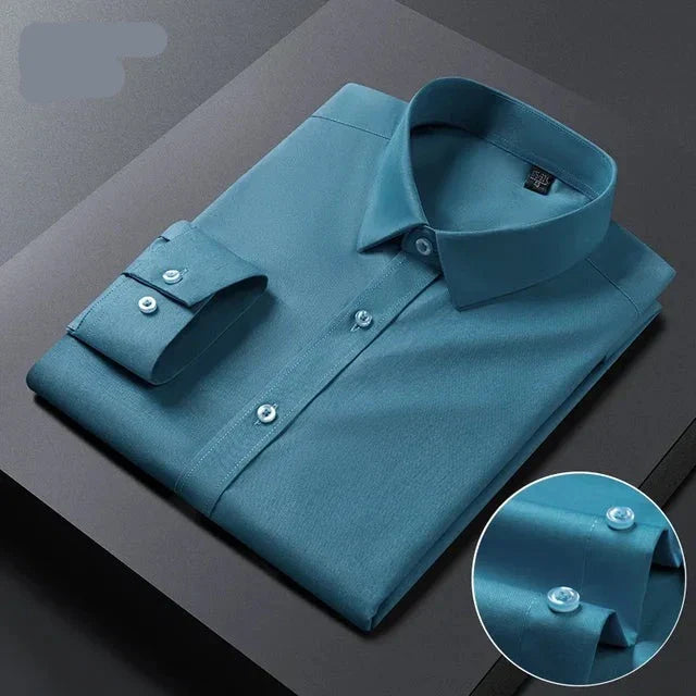 Bolendo Lars - Chemise homme sans repassage style business