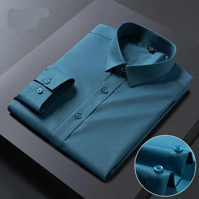 Bolendo Lars - Chemise homme sans repassage style business