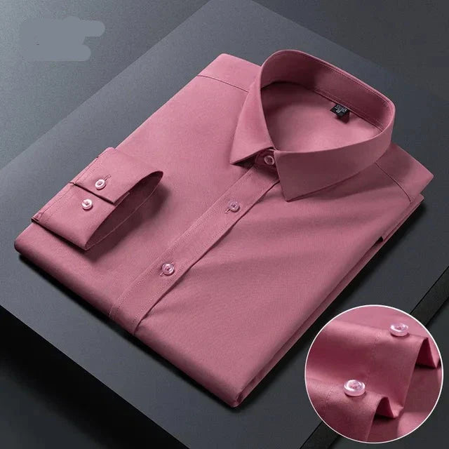 Bolendo Lars - Chemise homme sans repassage style business