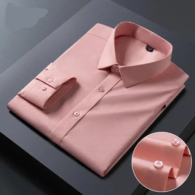 Bolendo Lars - Chemise homme sans repassage style business