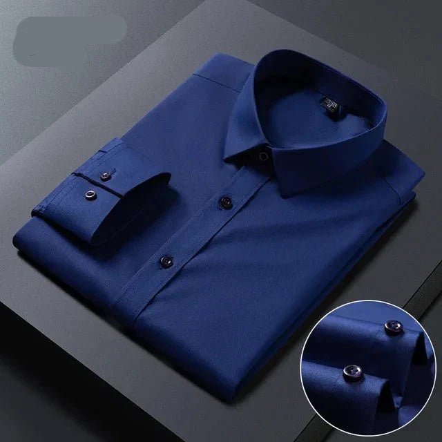 Bolendo Lars - Chemise homme sans repassage style business