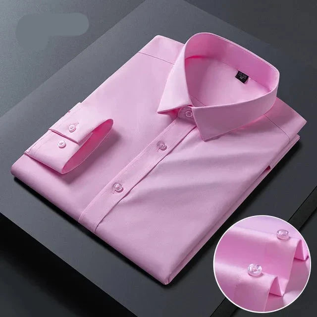 Bolendo Lars - Chemise homme sans repassage style business
