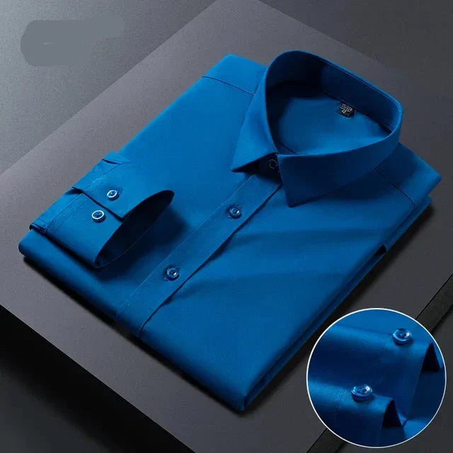 Bolendo Lars - Chemise homme sans repassage style business