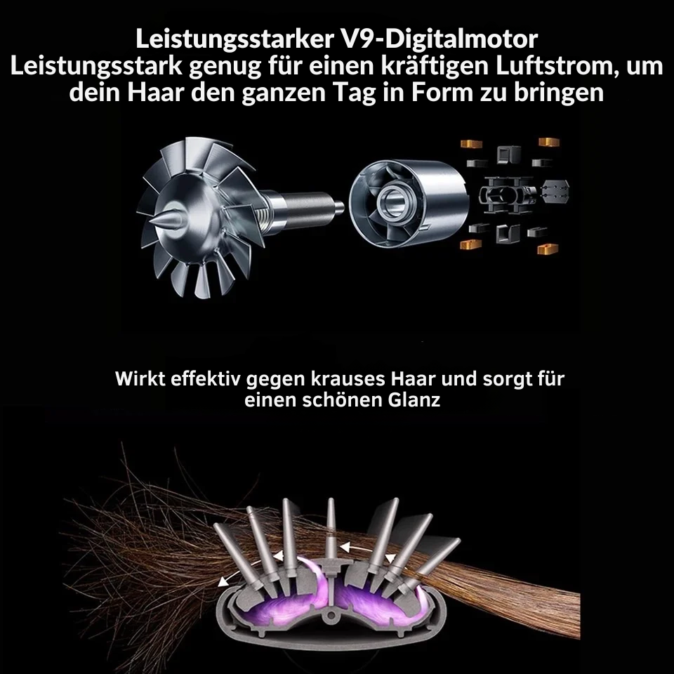 Hårstyler 5-i-1 | Kraftfulde 1000W | Ion-teknologi