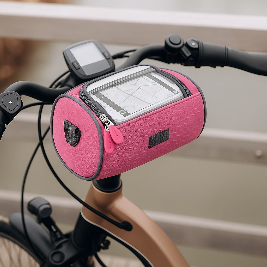 Lenkertasche – Wasserabweisendes Design mit Touchscreen-Fach 5