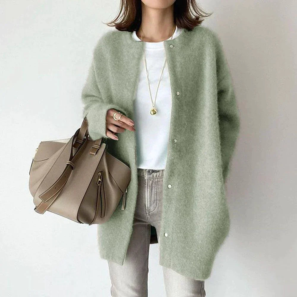Cardigan à manches longues Julienne en tricot