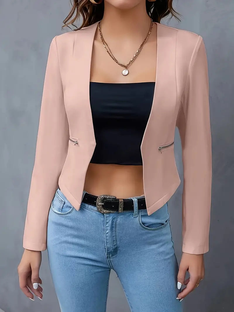 Bolendo Avah Blazer mit Reißverschlusstaschen